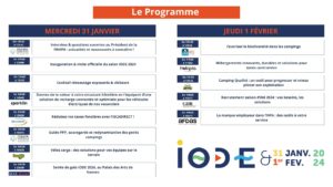 Salon IODE 2024 programme 